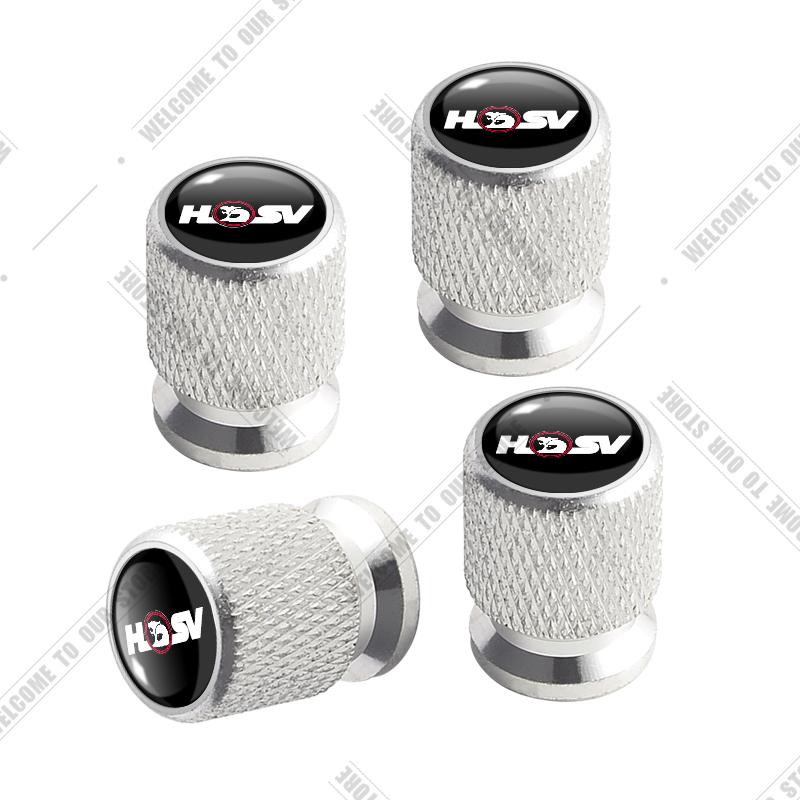Car CNC Aluminum Lion HSV Emblem For Holden Special Vehicle Chevrolet GTS Colorado VX 4pcs Tire Valve Air Port Stem Cover Caps