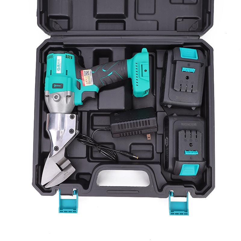 Brushless Electric Tin Snips & Shears: Lithium Battery-Powered for Metal, Cloth, Wool & Sharp Cutting