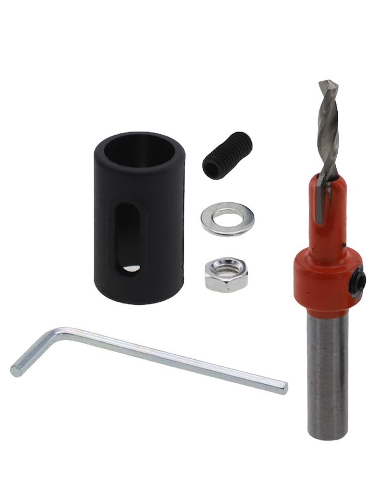 1 Pc/1 Set Drill Stopper 2.8/3.2/3.5/4 For Woodworking Drilling