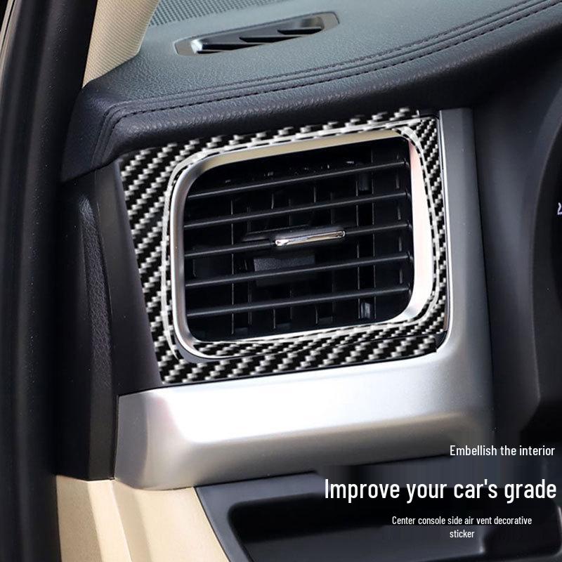 Carbon Fiber Interior Trim for 2015-2018 Toyota Highlander: Instrument Panel & Air Vent Accents
