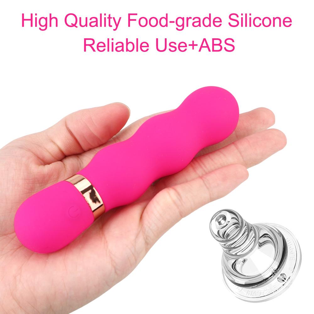 Masážní přístroj G-bodu Sexuální hračky pro ženy Stimulátor klitorisu Sexshop Kuličkový vibrátor AV tyč Dildo vibrátor