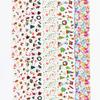 10 Rolls Boxed Christmas Nail Transfer Foil Paper Sticker Boots Santa Hat Snowflake Nail Art Foils DIY Kawaii Nail Decal