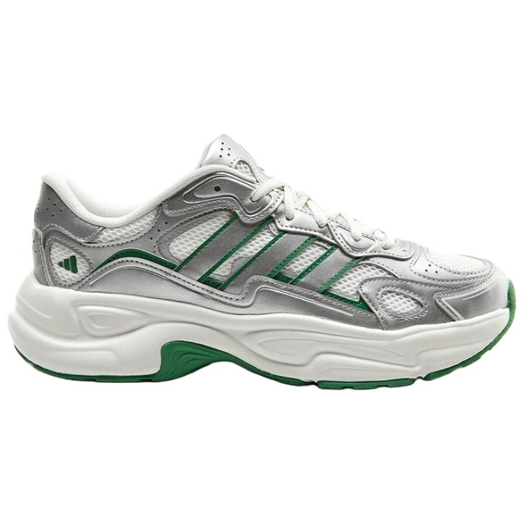 Adidas FC JELWAVE PU, Textile, Synthetic Leather Low top Chunky Sneakers Unisex White Silver KI9870