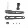 Aluminum Alloy Crankset CNC Machined Hollow Bike Lightweight 170mm Crank Arms for Cyclists,