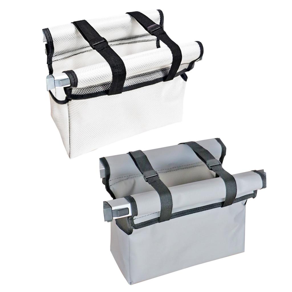 Durability Oxford Fabric Tool Organizers Tool Storage Bag For Collapsible Ladders With Reinforced Buckles and Handle