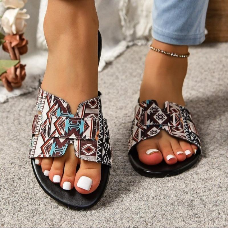 Fashion New Fashion Summer Women's New Denim Sandals Personality European and American Style  Designer Exclusive Design Slippers Women