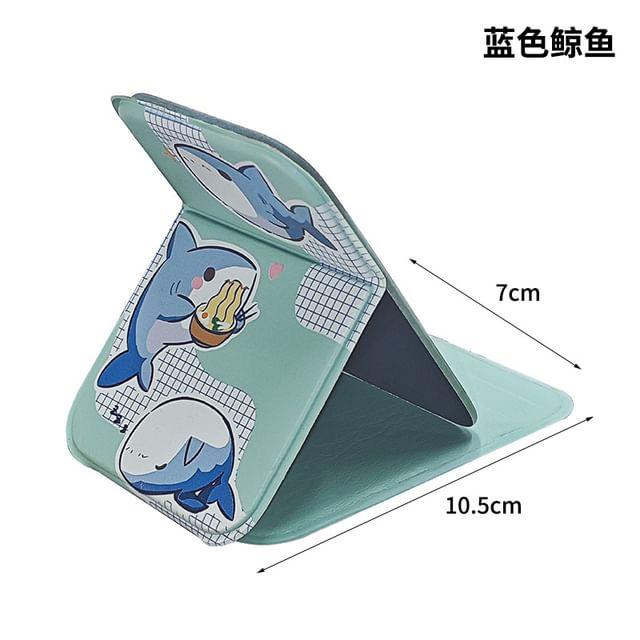 Evorest Bags - Animal Faux Leather Foldable Desktop Mirror (Various Designs)