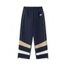 Casual Loose Straight Leg Color Block Retro Sports Pants Men Bottoms Dark-Abyss-Blue T11M432804FNV