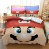 Super Mario Duvet Cover Set Comfortable and Warm Bedding Set for Decorating Your Bedroom and Enhancing Home Life for Teens Gifts