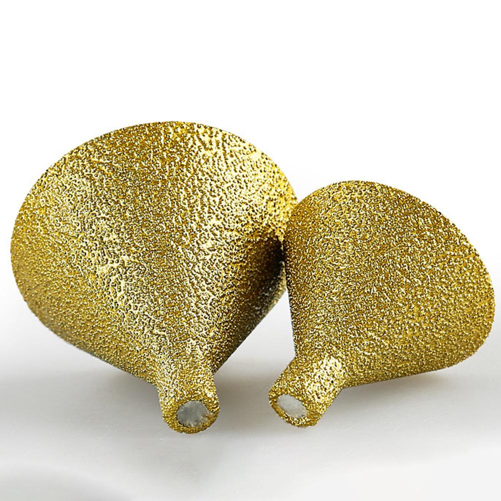 Diamond Grinding Wheel Set 2PCS for M10 Angle Grinders for Professional and Home Use in Chamfering Various Stone Materials