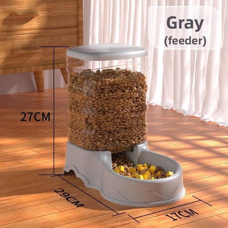 Automatic Feeder, Cat Food, Pet Dog, Water Dispenser, Water Flow, No Need To Plug In Electric Kettle