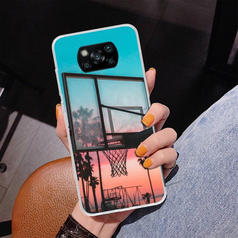Basketball Basket Play Phone Case For Xiaomi Poco X7 X6 X5 Pro F7 Ultra Redmi 15C 15 13C 13 12C 12 10 10A 10C 9 9A 9C 9T Cover P