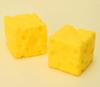 Square Cheese Slow Rising Fidget Toy Soft TPR Squeeze  for Kids Boys Girls Birthday Surprise Gift