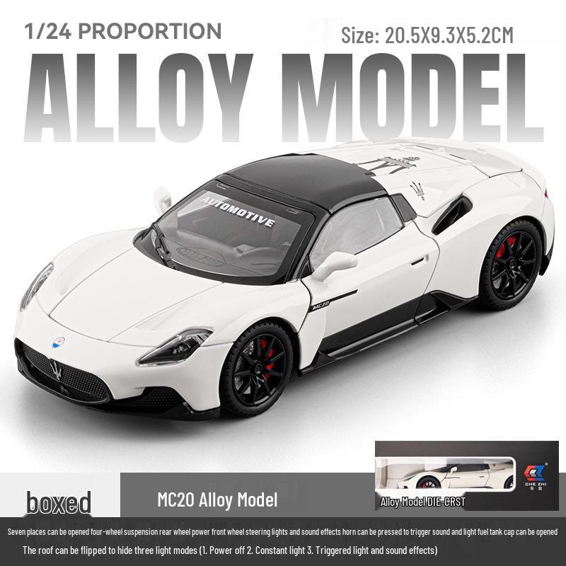 1/24 Rolls-Royce Phantom Alloy Car Model with Sound, Light, and Starry Sky Roof for Kids' Collection and Decoration.