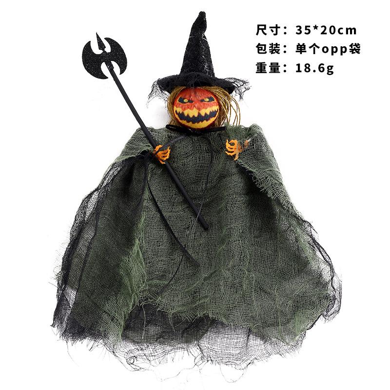 Halloween Decorations, Halloween Supplies, Horror, Pumpkins, Doll Pendants, Haunted House Parties, Hanging Ghost Props