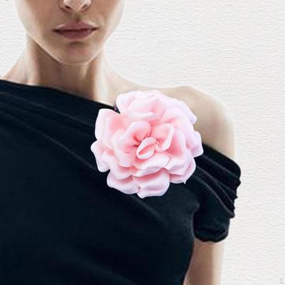 Květinová brož Boutonniere Corsage Lapel Pin pro obřadní svatební oblečení Příslušenství Šperky