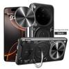 For OPPO Find X8 Pro Case Slide Camera Lens Armor Phone Case For Oppo Find X8 X8Pro Car Magnetic Ring Stand Holder Back Cover