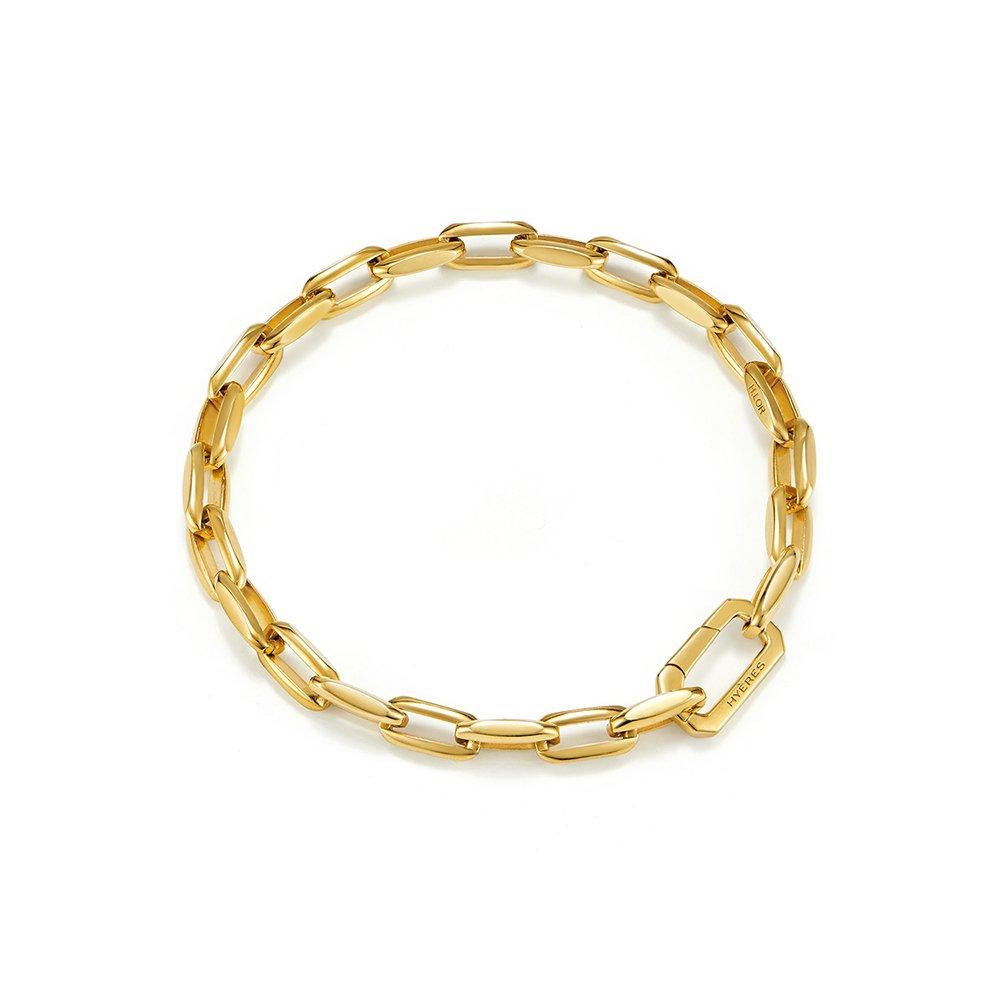 Name Silver (Y) Bold Chain Bracelet Hl5B15537Y9