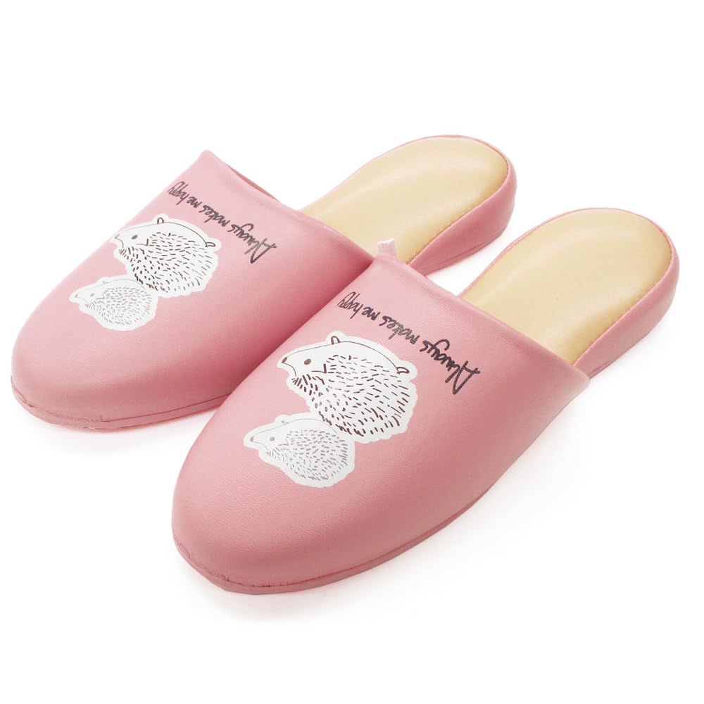 

Тапочки розовые свободного размера [Okumura]