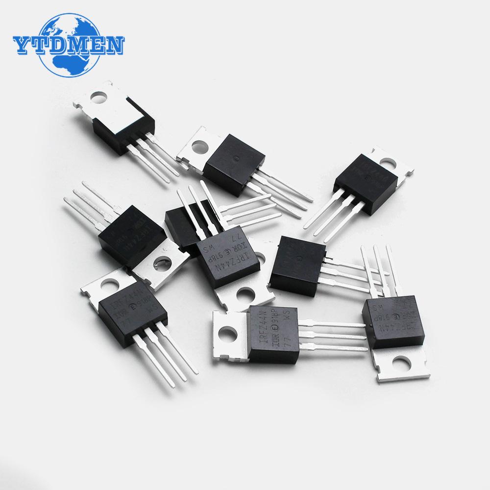 5/10PCS IRFZ44N TO-220 IRFZ44 MOSFET Transistor 55V 49A IRFZ44NPBF Field Effect Transistors Kit