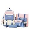 5-Piece Large Capacity Korean Harajuku Style Backpack Set