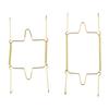 5 Sizes Wall Display Invisible Dish Hangers Adjustable Plate Spring Holder 1/5pc