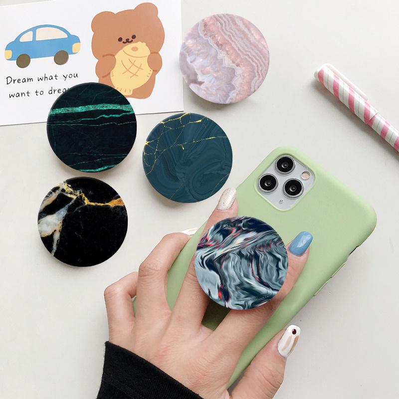 Artistic Quicksand Support Holders Supports For Mobile Tablets Retractable Finger Grip Holder