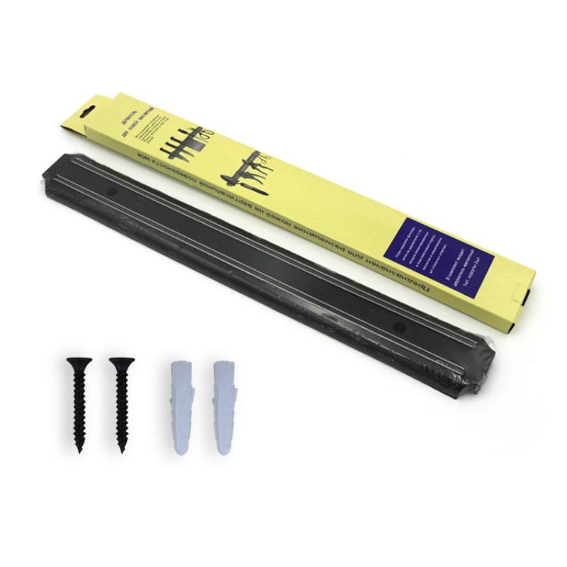 Wall-Mounted Magnetic Knife Rack for Safe and Easy Kitchen Storage