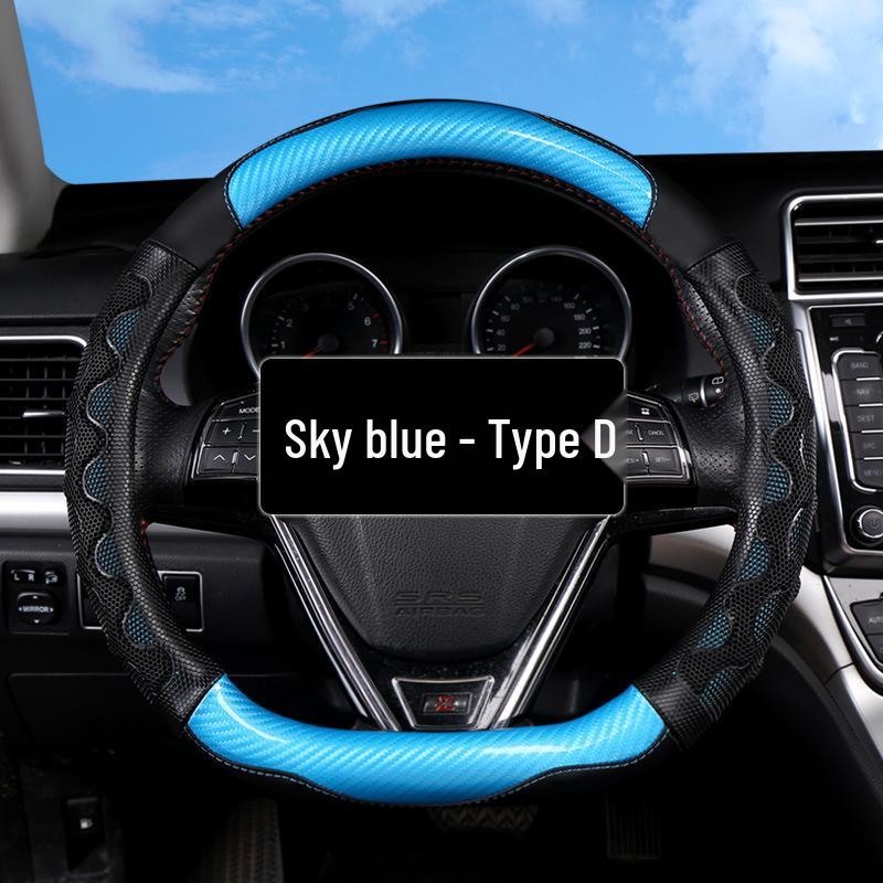 Universal Steering Wheel Cover for BYD, Corolla, Camry, Wuling Hongguang, Levin, Velanda, and Volkswagen
