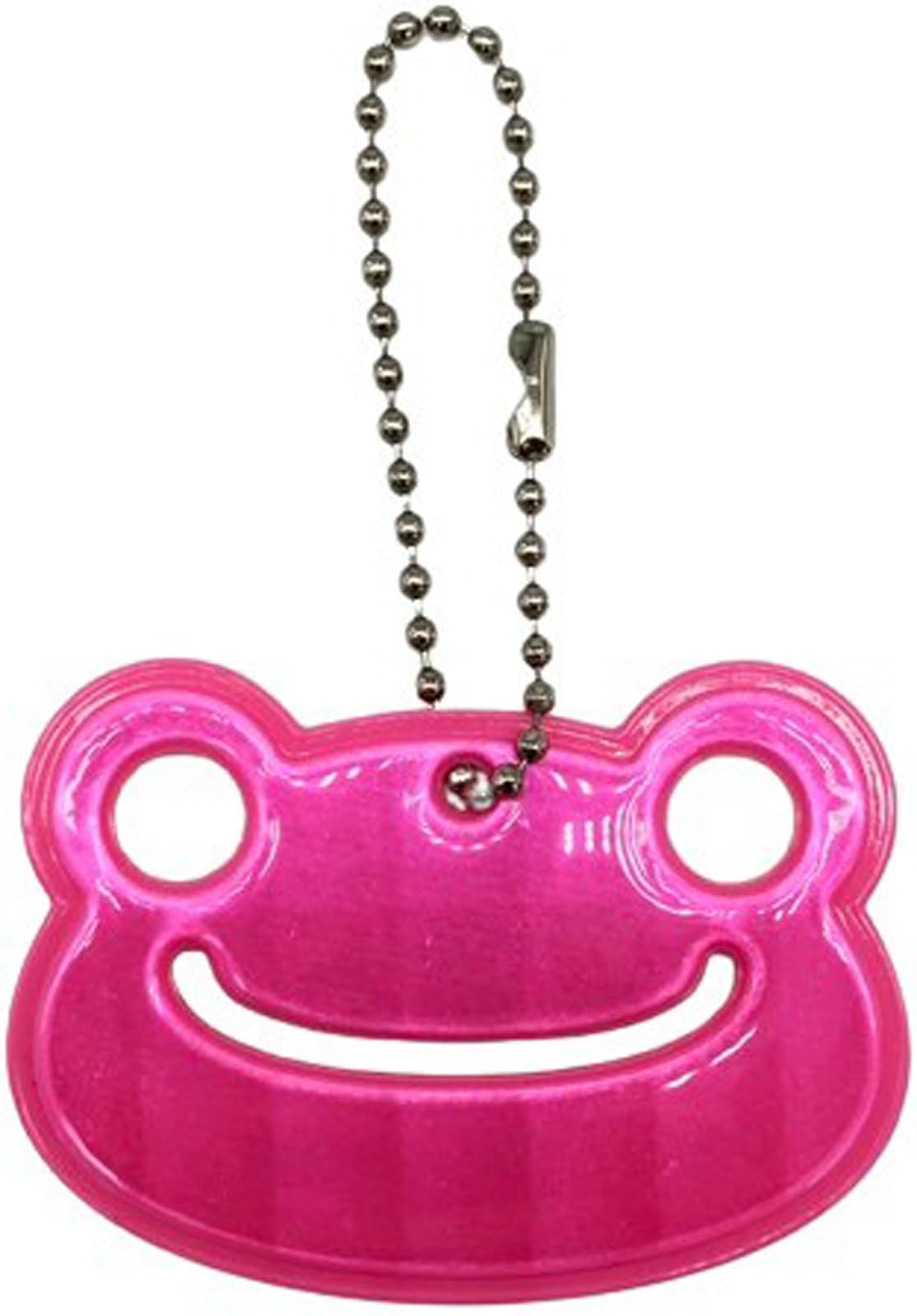 Корпорация Накадзима Светоотражатель-Маскот Лягушка, Безопасно Возвращающаяся, Розовый, 204578-24