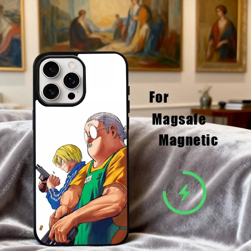 Anime S-Sakamoto-O D-Days Phone Case For iPhone17,16,15,14,13,12,11 Plus,For Magnetic Wireless Charge Cover