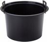 Sahara Dunes Slim 30 Round Flower Pot | Black