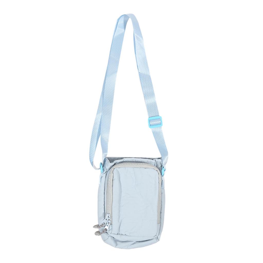 Casual  Drawstring Bag Purse Water Cup Cover Water Cup Bag Solid Color Water Bottle Holde Nylon Shoulder Bag Outdoor