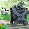 Iris Ohyama X Hose Dark for Watering and Car ECO Reel, 20m, Gray/Black, Washing, XHR-20E