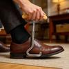 Durable Boot Helper for Men And Women Horse-Shaped Shoe Horn Hook, Metal Portable Boots Wooden Hook Riding T-Handle Easy Wear Assist Home Horse