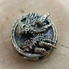 Stylish Brass Dragon Pendant Multi Functional Tool And Jewelry For DIY Enthusiasts And Outdoor Activities
