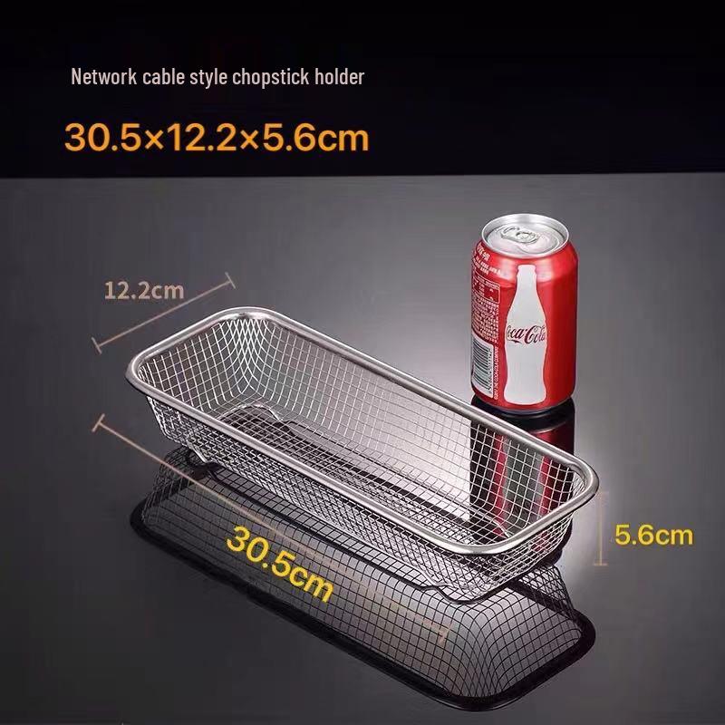 Stainless Steel Cutlery Drying & Sterilization Basket
