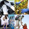 Fashion Driving Letter Anti UV Outdoor Korean Mittens Women Sunscreen Gloves Climbing Men Gloves