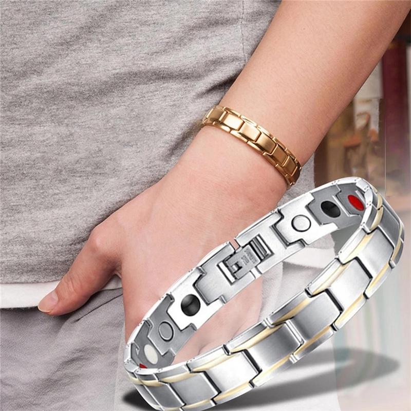 Twisted Dragon Magnetic Therapy Couple Bracelet Detachable Women Men Bangle Slimming Therapy Wristband Health Care Jewelry