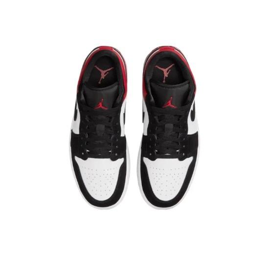 Jordan Air Jordan 1 Low"White Black Gym Red" IB8971-106 Unisex