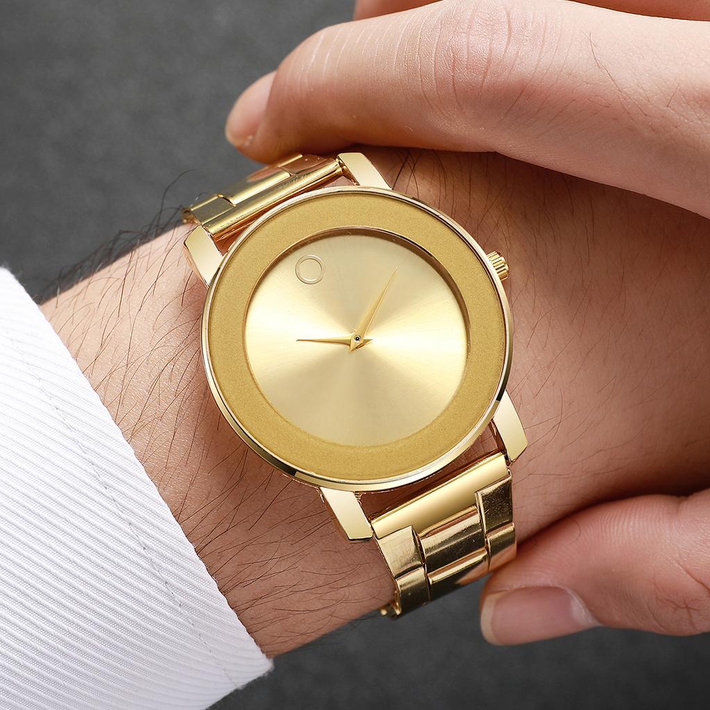 3PCS Fashion Men Business Watches Set Simple Dial Quartz Watch For Mens Clock Reloj Hombre