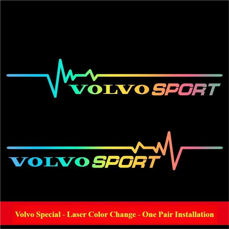 Personalized Car Front Personality Static Sticker Waterproof Static Decal For Volvo Polestar S60 XC60 S40 XC40 XC90 V60 S80 V90