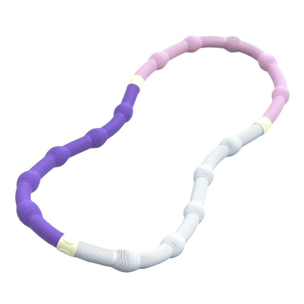 Comfortable PVC Exercise Hoop for Outdoor Workout, Waist-friendly Design, Gym, Watching TV,