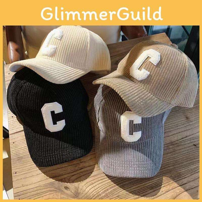 Stylish Corduroy Duckbill Cap For Winter Comfortable Unisex Hat Baseball