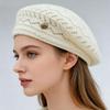 New Korean Style Summer Forward Beret Hat For Women Fashion Logo Outdoor Hollow Casual Best Matched Sunshade Cap Bonnets Gift