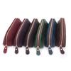 Collasaro Handmade Leather Pencil Case, Large Capacity, Stylish, Slim, and Simple (Brown)