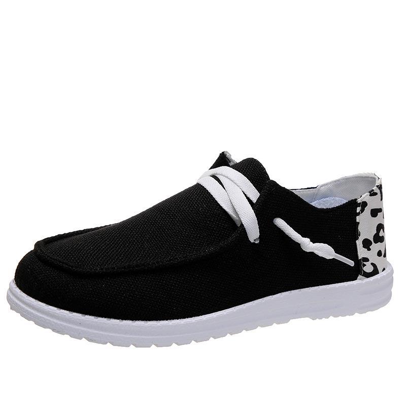 

New summer cloth women s single shoes canvas casual lightweight women s shoes shose 43 чёрный