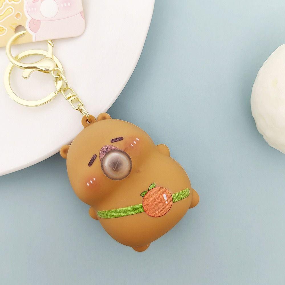 Cartoon Slow Rising Squeeze Toy Key Chain Slow Rebound Toy Car Key Pendant