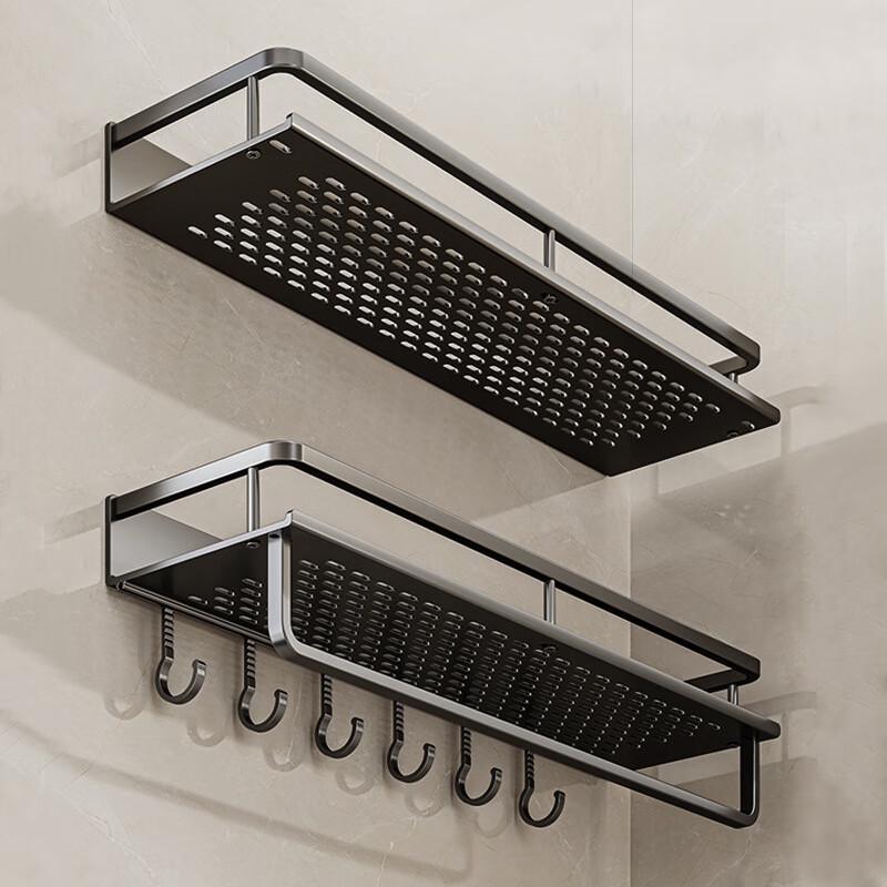 Danle Punch-Free Bathroom Wall Storage Shelf