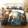 Luxurious How To Train Your Dragon Design Bedding Set With Duvet Cover Pillowcase
